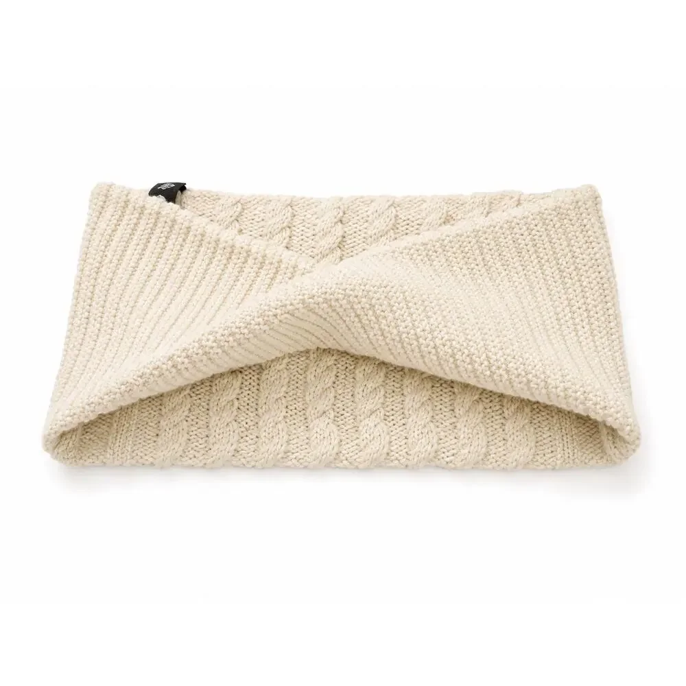 The Limited Cream Cable Knit Neck Scarf  Ear Warmer Cotton Acrylic NWT